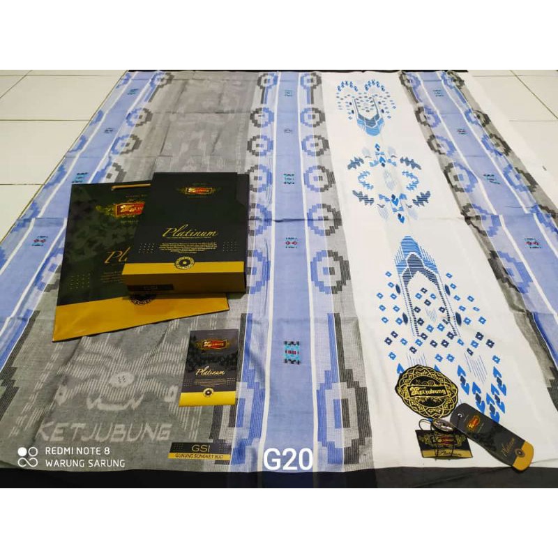 Sarung Ketjubung Platinum GSI Gold Original
