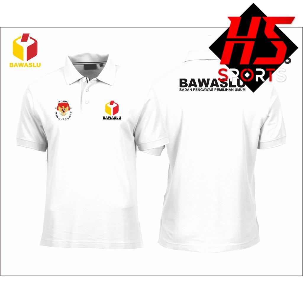 POLO BAWASLU - BAJU BAWASLU - POLO SHIRT BAWASLU