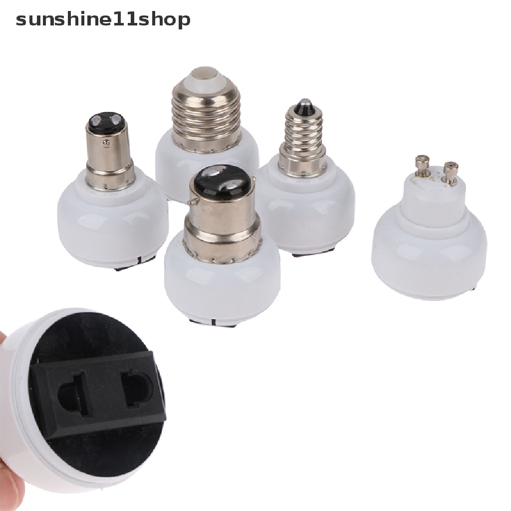 Sho E27 Plug Konektor Aksesoris Bohlam Holder Lighg Perlengkapan Bohlam Base Socket N