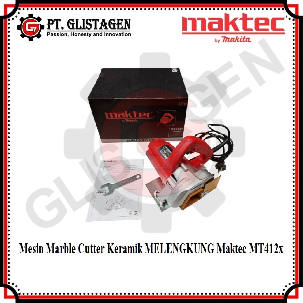 MAKTEC MT412x Mesin Marble Cutter Potong Keramik POTONG MELENGKUNG MT 412x