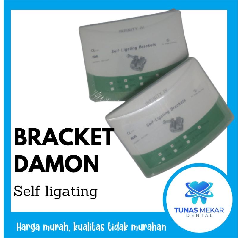 Bracket Damon Self Ligating Orthodontic Dental Behel