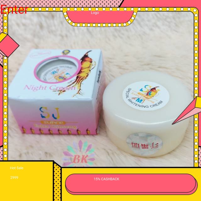 [SATUAN] Cream Sj Ginseng SIANG / MALAM holo Original