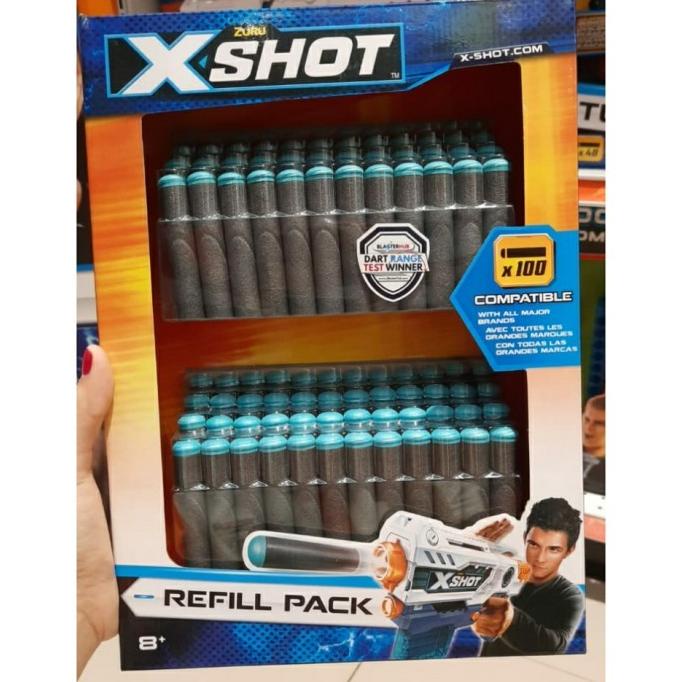 PROMO  ZURU X SHOT REFFIL PACK DART - PELURU X SHOT PACKING AMAN