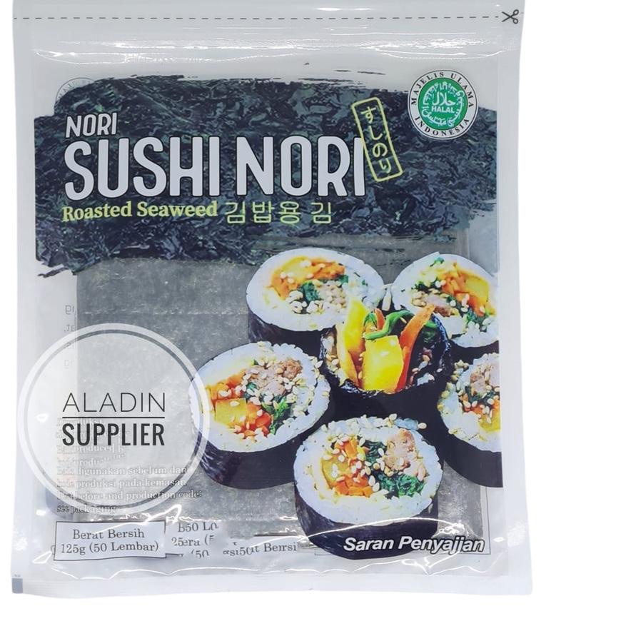 

♪ Sushi Nori Halal isi 50 lembar ◘