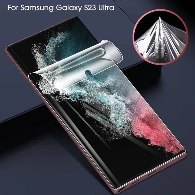 HYDROGEL SCREEN PROTECTOR SAMSUNG GALAXY S23 / S23 PLUS / S23 ULTRA / S22 / S22 PLUS / S22 ULTRA / S21 FE / S21 / S21 PLUS / S21 ULTRA