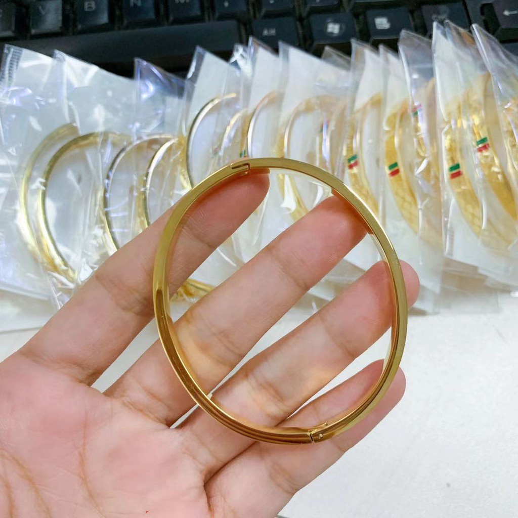 Gelang Hypoallergenic Lapis Rose Gold 18K Desain Keledai Gaya Eropa Amerika