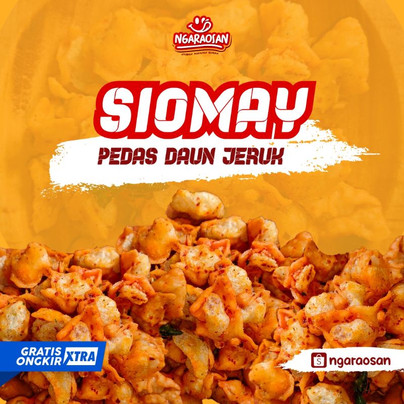 

500 GRAM SIOMAY KERING PEDAS DAUN JERUK TERMURAH