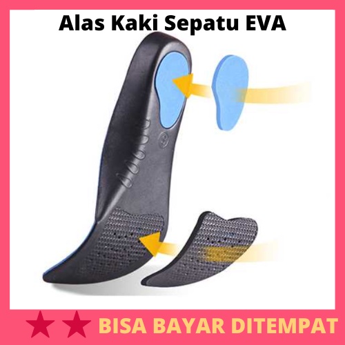 Kaki Sepatu EVA Flatfoot Orthopedic Feet Cushion Massage Insole / Alas Kaki Sol Insol Insole Sepatu 