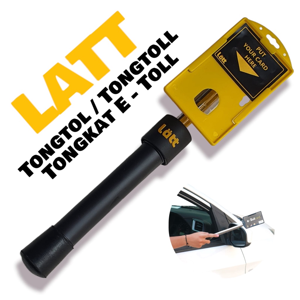 Charyatink - Tongkat Kartu E Tol Toll Flexible Besi Panjang Pendek Stick Tong toll Bisa untuk Emoney Flazz LATT Tong Tol Tongtol Tongtoll