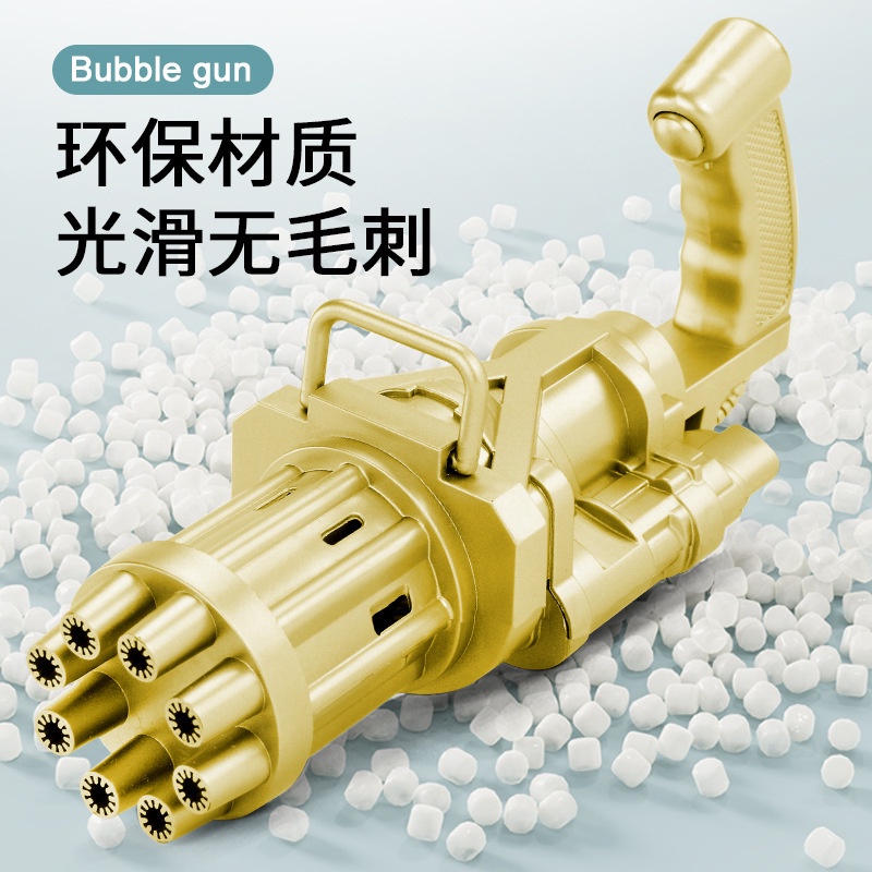 Mainan Mesin Tembakan Bubble Blower Gun Terbaru Berbusa Tiktok Pistol Pembuat Gelembung Balon Viral