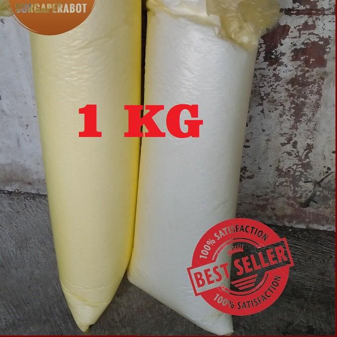 

COD✔️✔️Sterofoam butir 1 kg putih Styrofoam butiran kacang Sterofom bean bag isi boneka hadiah dll
