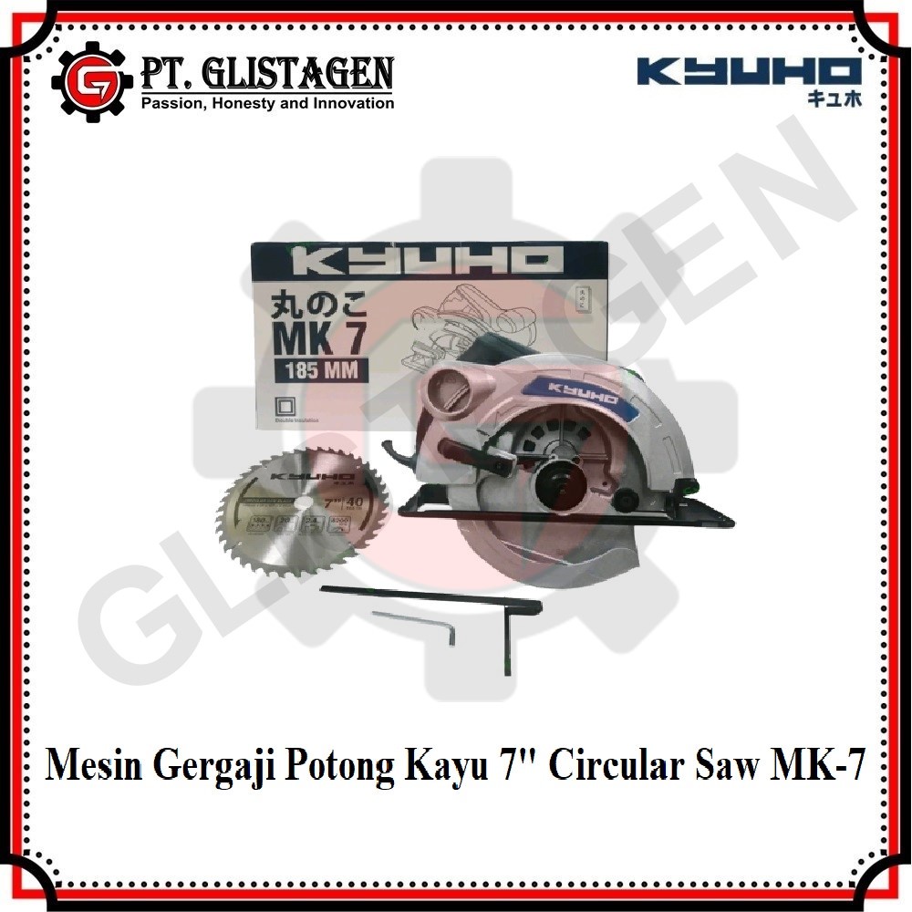 KYUHO CIRCULAR SAW MK7 Mesin Potong Kayu Circular Saw 7inch KYUHO MK-7