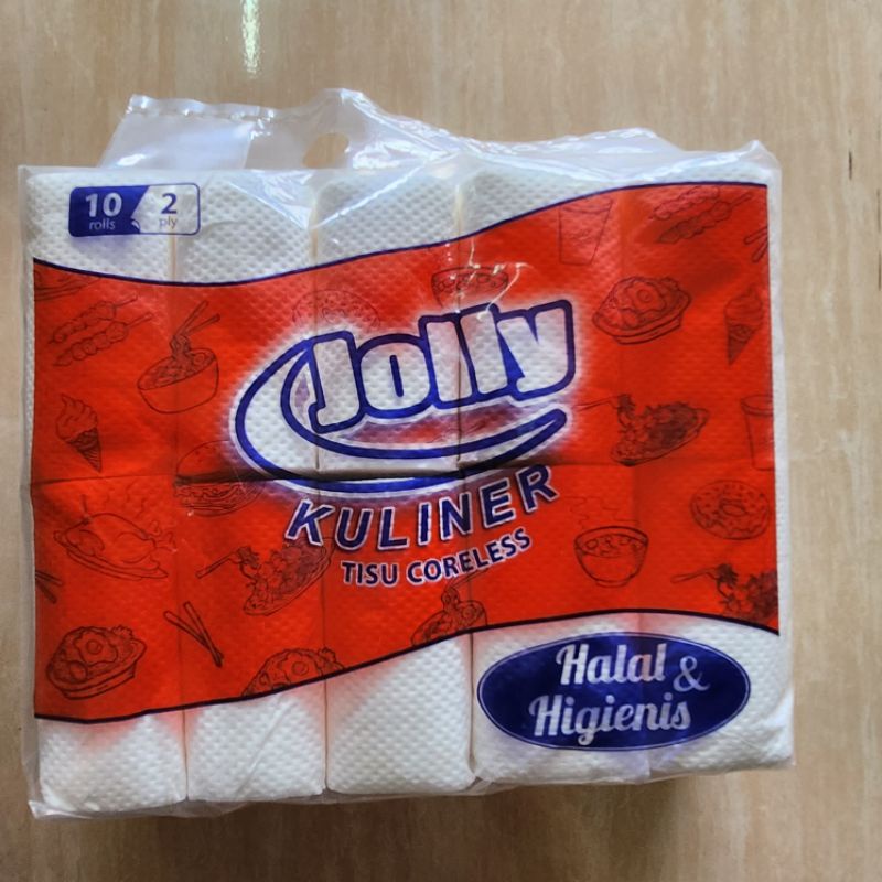 Jolly Kuliner Coreless Tissue 10 roll 2 ply