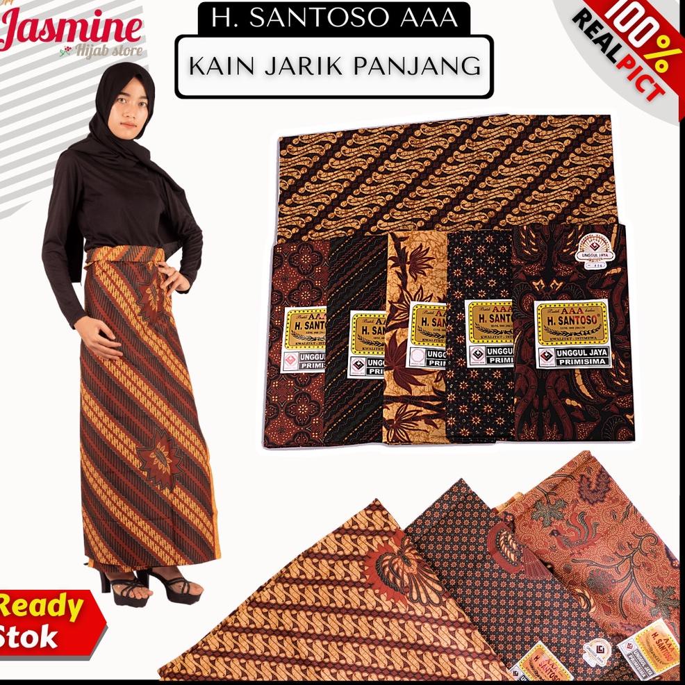 Terbaru Kain batik meteran katun solo murah premium tulis jarik melahirkan batik katun halus SANTOSO