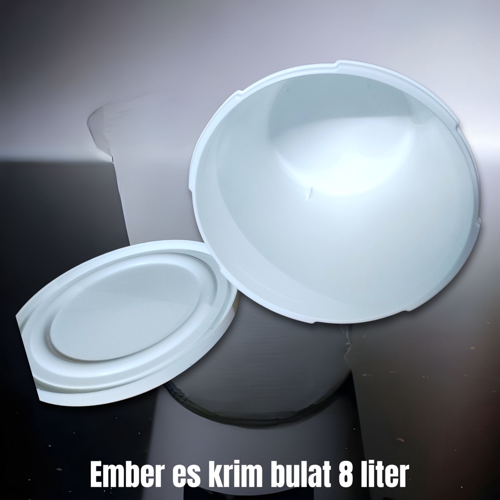 Ember es krim ice cream 8 liter bulat