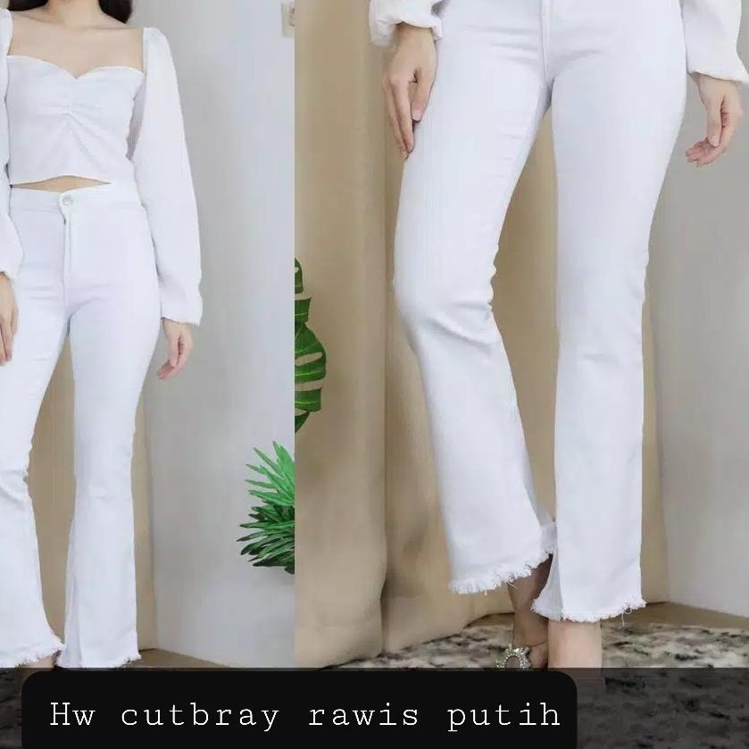 ⅍ HW CUTBRAY RAWIS PUTIH PREMIUM ۞