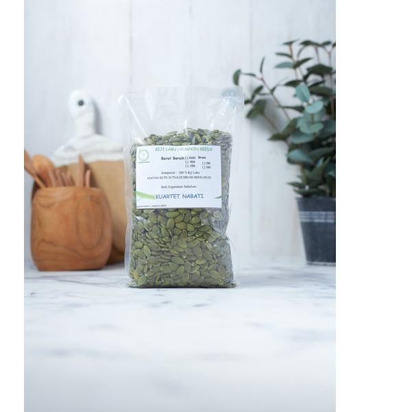 

☛ 500gr Pumpkin Seeds - Biji Labu - Kuaci - Kupas - Mentah - Grade AAA ✹