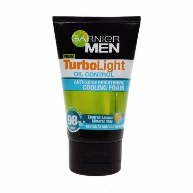 GARNIER MEN TURBO LIGHT OIL CONTROL FOAM 100