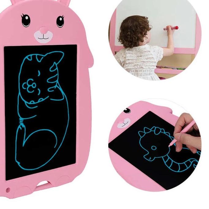 ➶ TABLET gAMBAR lcd Writting Papan Tulis Model KELINCI LCD Drawing - Tablet anak LCD Writing Tablet 