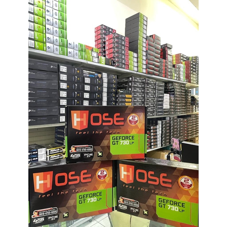 VGA HOSE GT 730 4GB DDR3 LP Garansi Resmi 2 Tahun