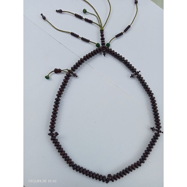 tasbih muslim tijani kayu galih asem bandul tasbih kayu bertuah