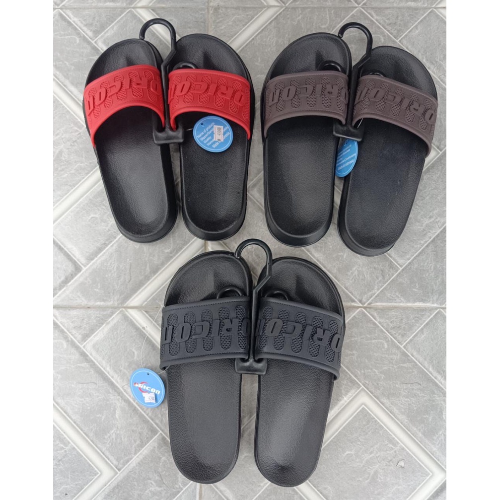 Sandal karet pria / Sandal pria nyaman / Sandal pria Oricon / Sendal murah/ Sendal PKU