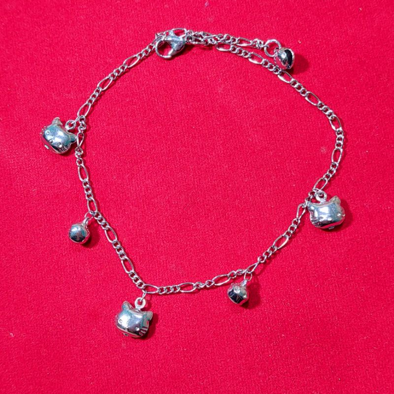 Gelang Kaki Wanita Xuping ^Silver^ | Gelang Kaki Banyak Motif