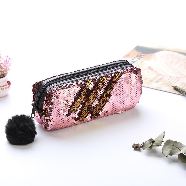 

Barang Laris G13 KOTAK PENSIL POUCH SEQUIN / sequins motif premium new model 2022 FG5,