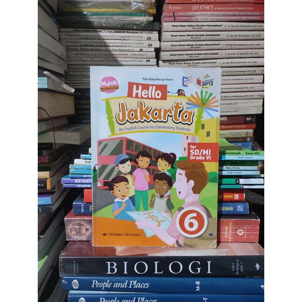 Hello jakarta. kelas 6 SD. erlangga
