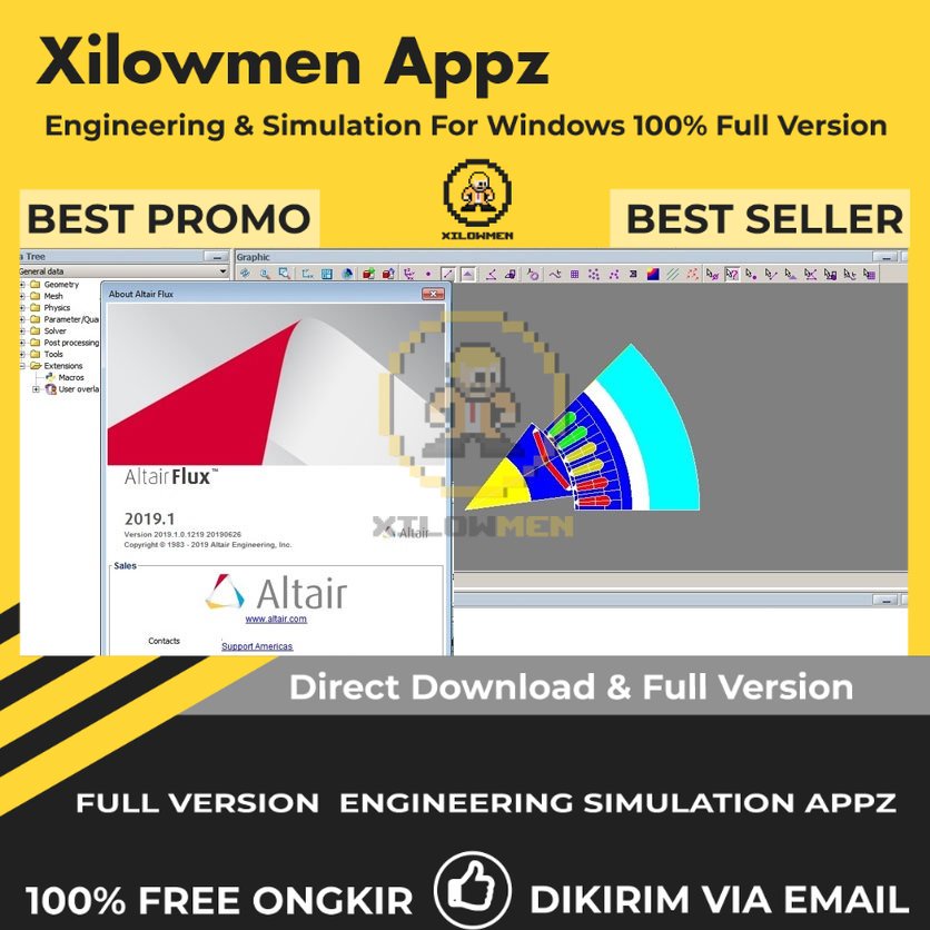 [Full Version] Altair Flux 20 Pro Engineering Software Lifetime Win OS