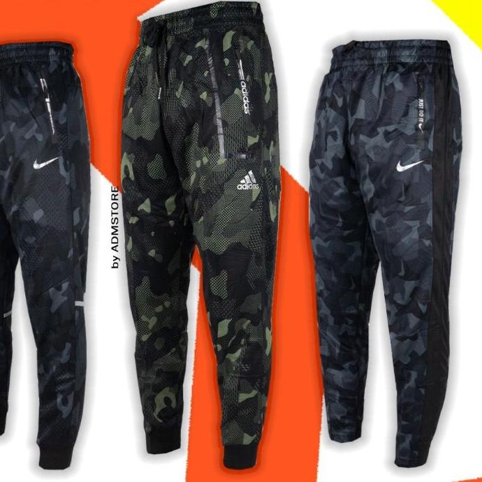 ❋ Jogger Pants Pria Loreng Import / Joger Pria Premium / Celana Training Pria Army ♛