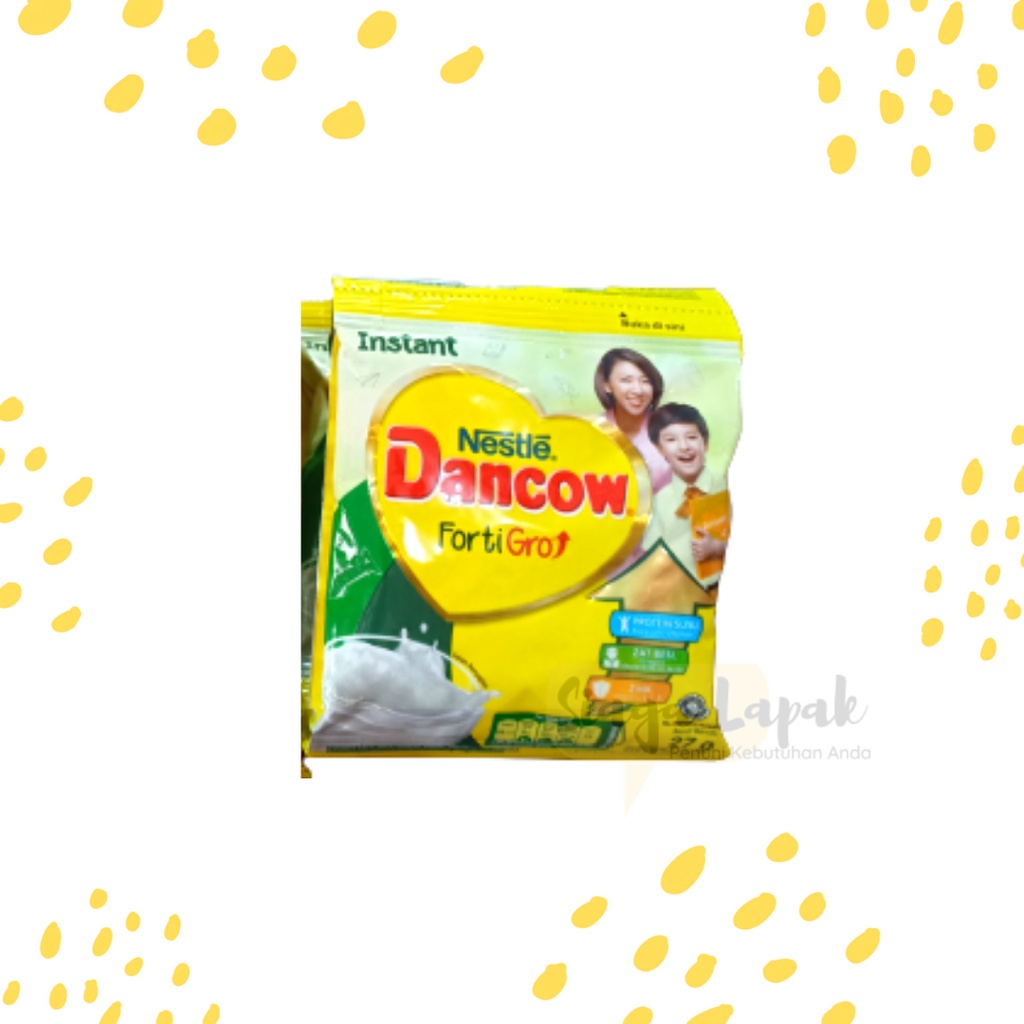 Dancow Fortigro Sachet Renteng - Vanila Coklat