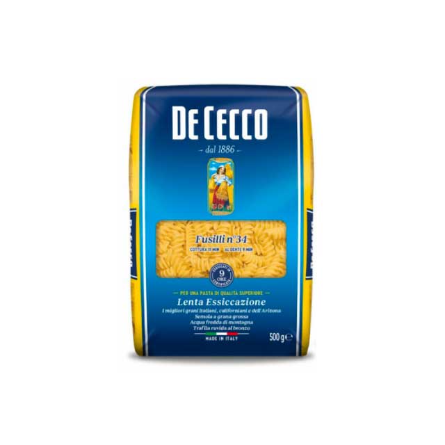

DE CECCO FUSILLI 500 GR