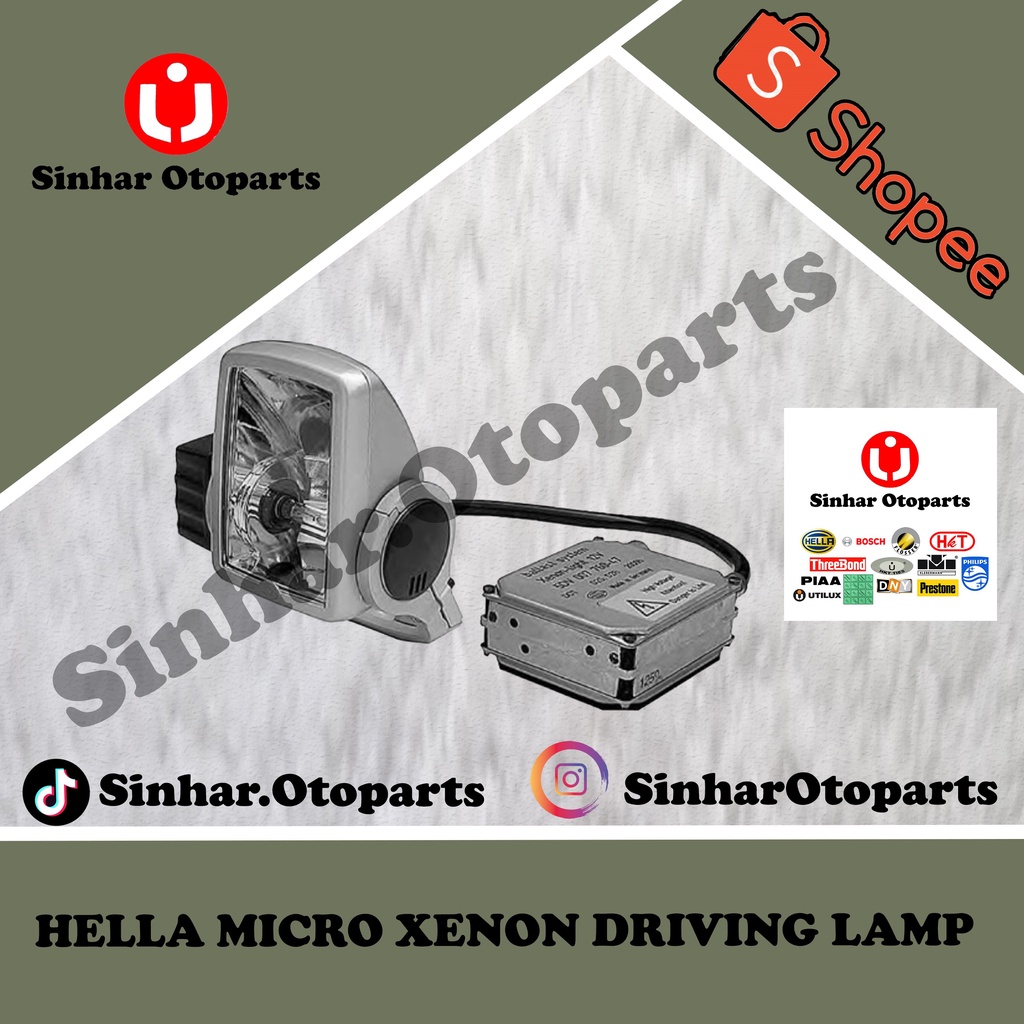 HELLA MICRO XENON DRIVING LAMP