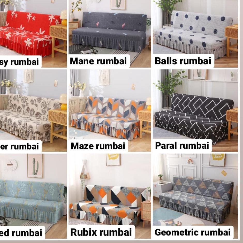 ➳ cover sarung sofa bed sarung sofa bed RUMBAI ➭