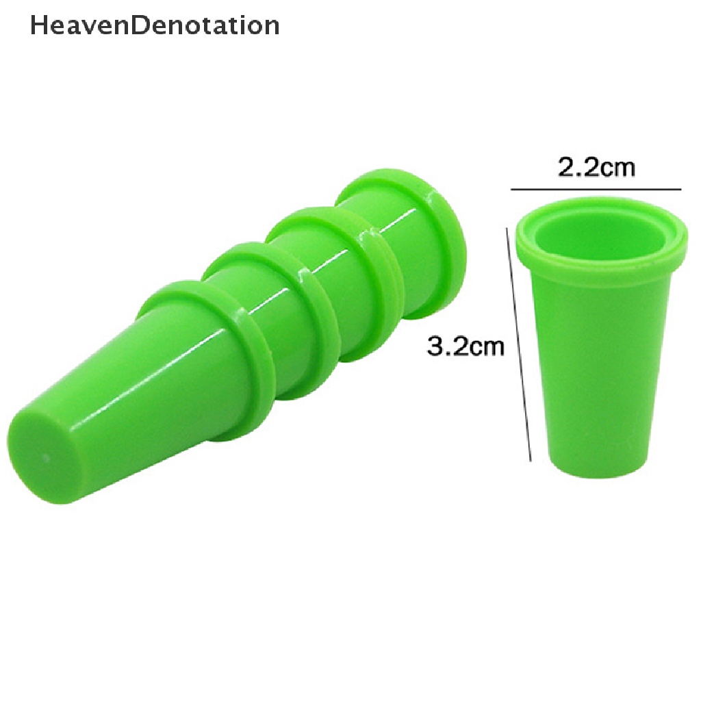 [HeavenDenotation] 1set Magic Fingertip Jari Warung Warna-Warni Thimble Magic Tricks Cups Prop HDV