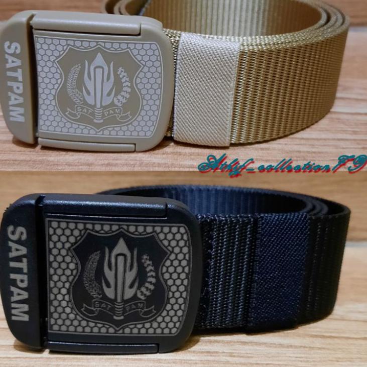 ➵ Sabuk Satpam Tactical Ikat Pinggang Tactical Security Satpam ✵