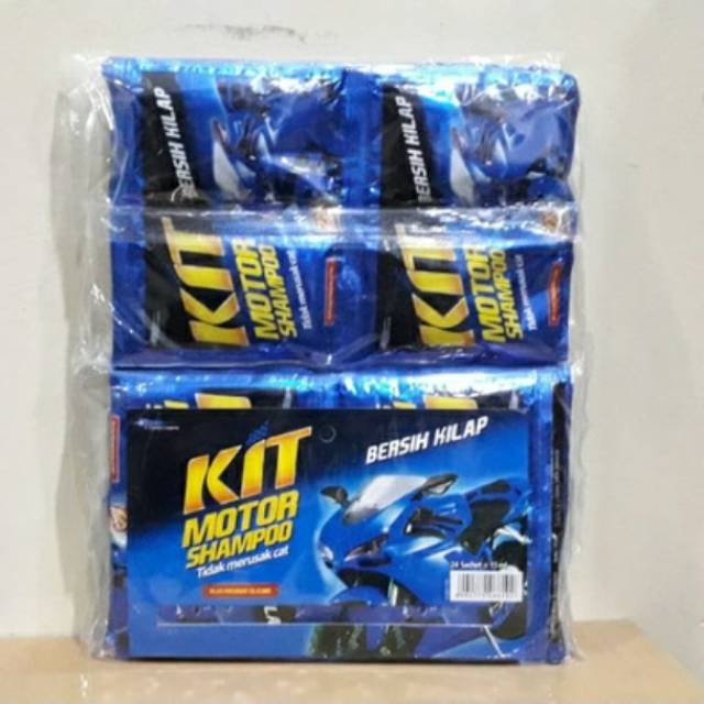 KIT SHAMPOO MOTOR 24X15 gr