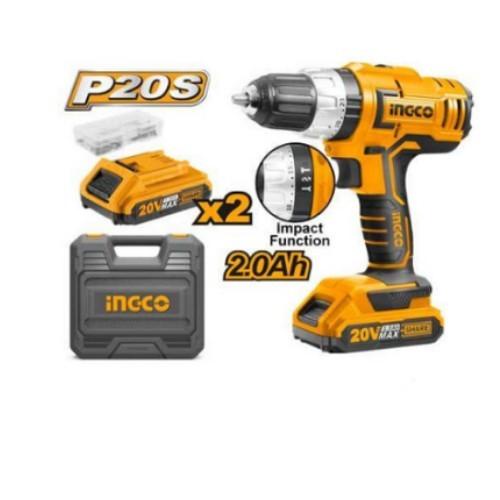 Ingco Bor Impact Drill 13Mm Cidli20031 Beton Cordless Baterai Kualitas Terbaik