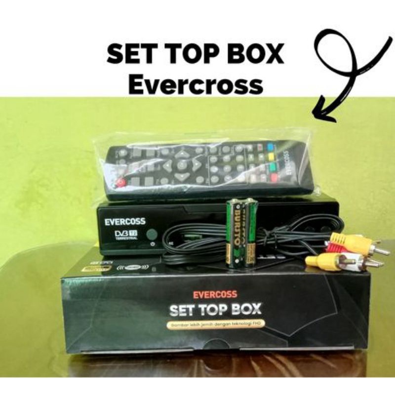 [TERLARIS] Set top Box Tv Digital / Receiver Tv