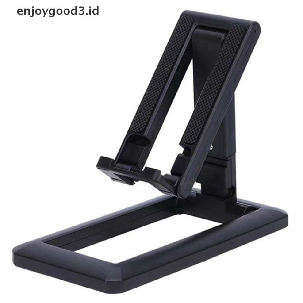 【 Rready Stock 】 Portable Tablet Mobile Phone Desktop Holder Adjustable Desk Smartphone Stand （ ID ）