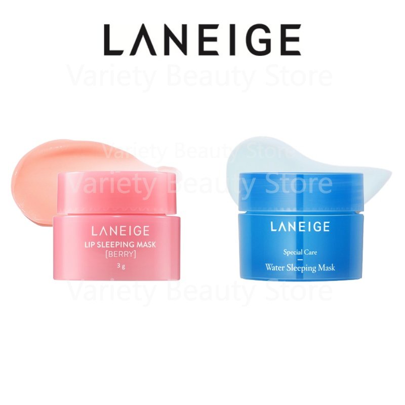 Korea Laneige Lip Sleeping Mask Night Sleep  3g Water Sleeping Mask Pack Sample 15ml