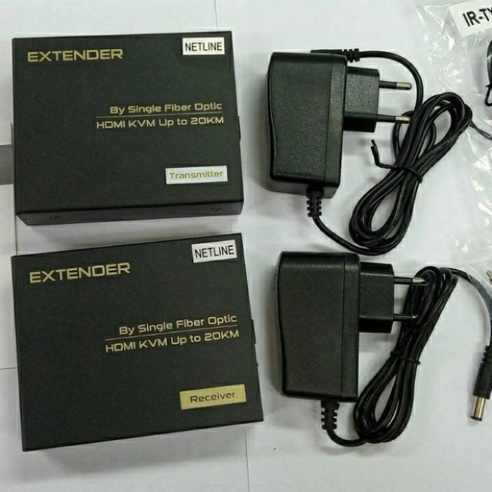Hdmi Kvm Extender Fiber Optic Netline Up 20 Km