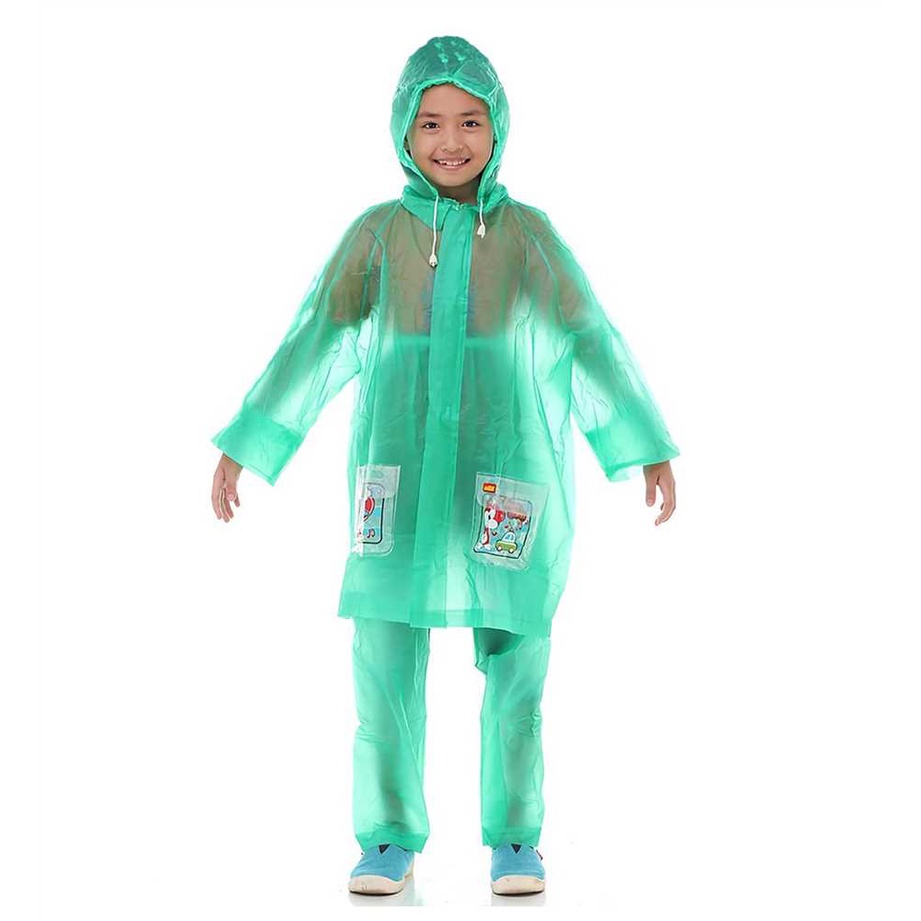Jas Hujan Anak sd Setelan Mantel Anak Jaket Celana