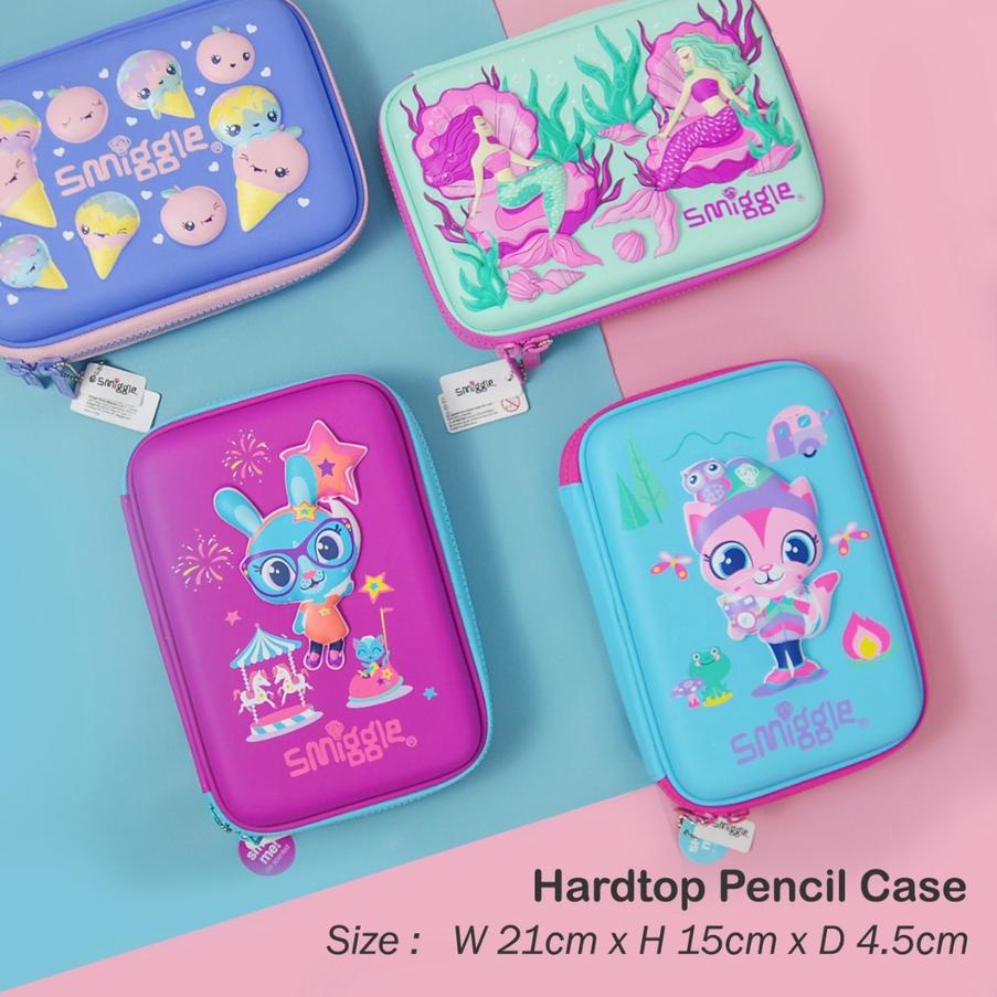 

Terbaru dan terlaris SMIGGLE Hardtop pencilcase /kotak pencil nimbul 3D SMPC grosir
