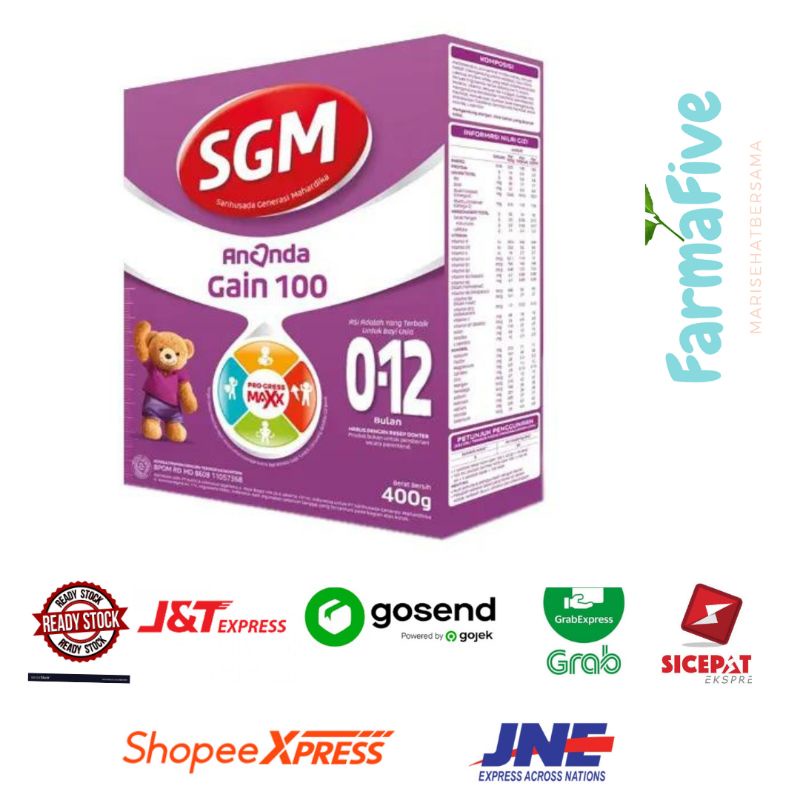 Promo SGM ANANDA GAIN 100 0-12 bulan