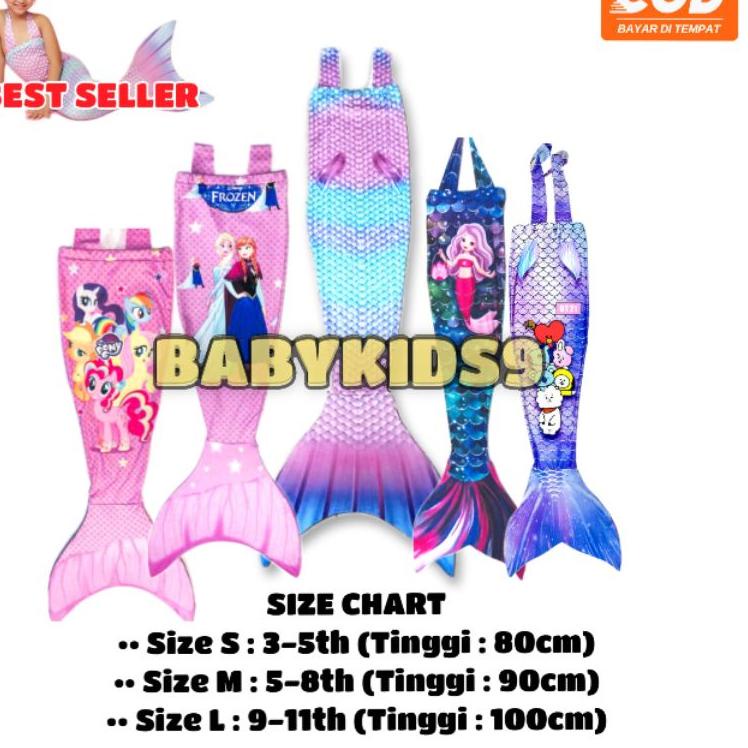 [4155W] mermaid baju mermaid kostum mermaid baju duyung baju putri duyung kostum putri duyung baju r