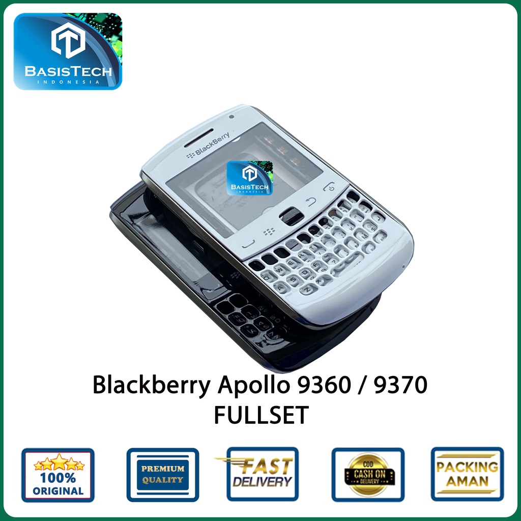 HOUSING CASING BLACKBERRY BB APOLLO 9360 9370 FULLSET ORIGINAL QUALITY