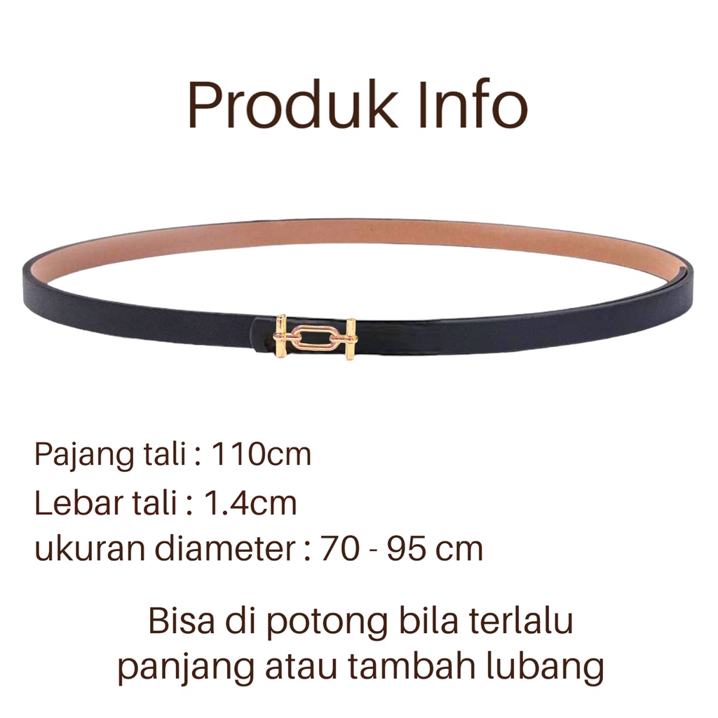 SMARTGIRL NEW IKAT PINGGANG WANITA IMPORT/TALI PINGGANG FASHION CEWEK/WOMEN BELT 00024-00031