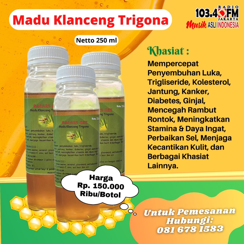 

Madu Klanceng Trigona